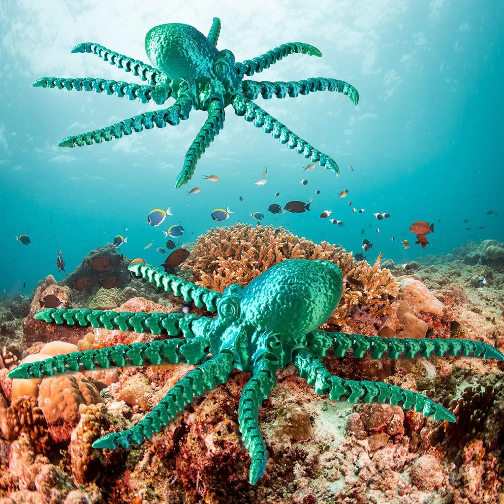 Tentacle Tangle — Poseable Octopus Fidget Toy