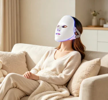 DKYN Radiance Mask — 7-Color LED Red Light Therapy Face Mask for Skin Renewal & Anti-Aging