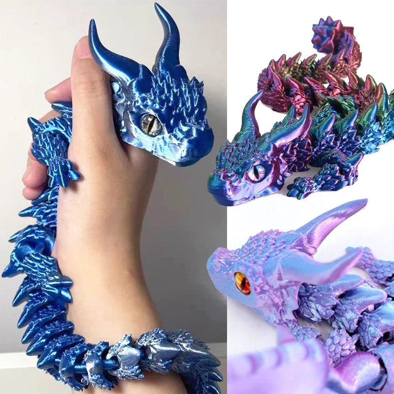 Pocket Wyrm — Poseable Dragon Fidget Toy