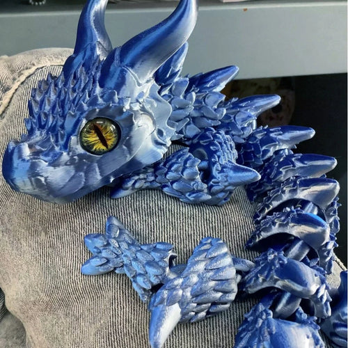Pocket Wyrm — Poseable Dragon Fidget Toy
