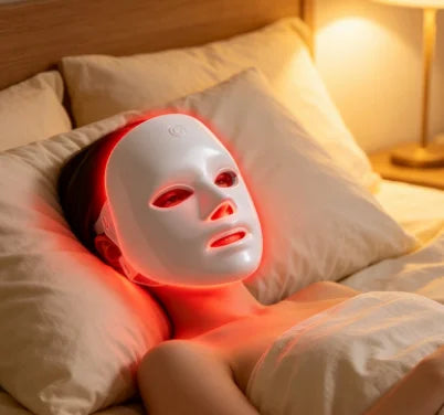 DKYN Radiance Mask — 7-Color LED Red Light Therapy Face Mask for Skin Renewal & Anti-Aging