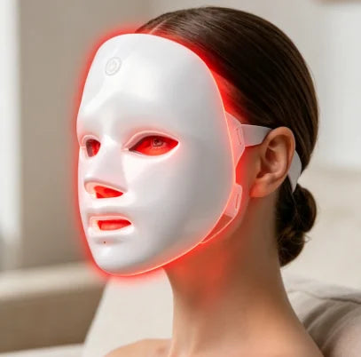 DKYN Radiance Mask — 7-Color LED Red Light Therapy Face Mask for Skin Renewal & Anti-Aging