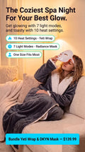 Yeti Wrap and Radiance Mask bundle - Best Glow lifestyle shot